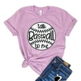 thumbnail image 1 of Talk Baseball To Me T-shirt Player Shirt Raglan Shirts Sports Tshirt Weekend Gift Match Top Womens Cheerleading Tee, 1 of 3