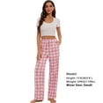 thumbnail image 5 of Rosa Junio Comfy Pajama Pants for Women, Stretch Drawstring Lounge Pants with Pockets, Soft Casual Pjs Sleep Bottoms, 5 of 9