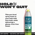 thumbnail image 4 of TIGI Bed Head Masterpiece Shiny Hairspray, Strong Hold, 2 Pack, 4 of 7