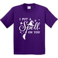 thumbnail image 3 of Inktastic I Put a Spell on You Halloween Magic Youth T-Shirt, 3 of 5