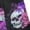 Skull Purple Rose, variant on Psesaysky Cartoon Skull Print Women’s Wide Leg Yoga Pants Baggy Drawstring High Waisted Joggers Lounge Sweatpants with Pockets Trendy Fall Outfits, Size 2XL