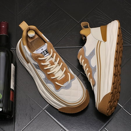 

Men s Comfortable In The High Tide Sneakers Breathable Color Blocking