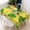 White, variant on Rectangular Tablecloth 60x84 Inch – Waterproof Polyester Printed Table Cover, Wrinkle Resistant, Washable for Kitchen & Dining, Tropical Jungle Theme