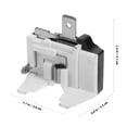 thumbnail image 2 of OUNONA 2Ud Protector De Sobrecalentamiento Para Congelador Repuesto Para Refrigerador En Casa, 2 of 6