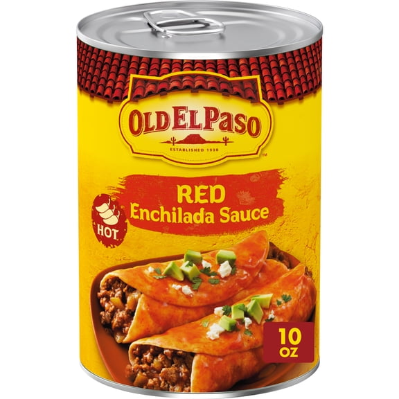 Old El Paso Hot Red Enchilada Sauce, 10 oz.