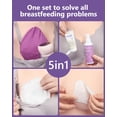 thumbnail image 2 of Kit Esencial para Lactancia Momfree 60 Piezas Set de Cuidado de Pezones, 2 of 9