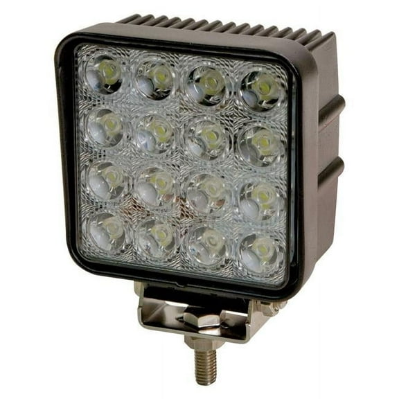 4.3 in. Square Aluminum Housing Flood 16 LEDs Light