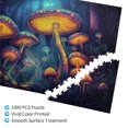 thumbnail image 3 of 1000 PCS Jigsaw Puzzles 1000 Pieces Dreamy Mushroom,Creative Activity Hobbies For Adults,Stunningly Vibrant Colors,Charm Mushroom Fun Wooden Puzzle,Gift For Mushroom Lovers,Challenging Brain Exercise, 3 of 6