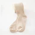 thumbnail image 2 of TOWED22 Baby Girls Cable Knit Tights Toddler Seamless Stretchy Footed Leggings Kids Winter Warm Stockings, 2 of 5