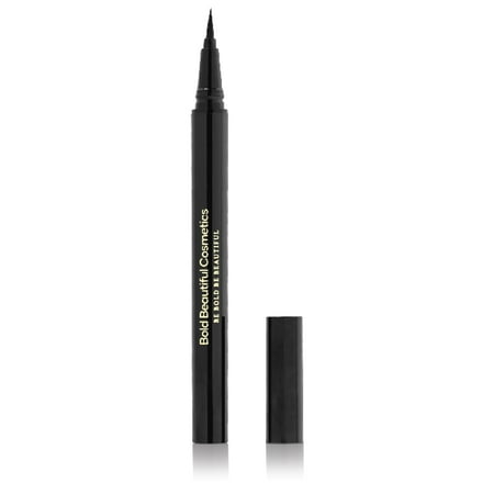 Bold Beautiful Cosmetics Waterproof Matte Liquid Eyeliner Pen Black 0.5 fl oz