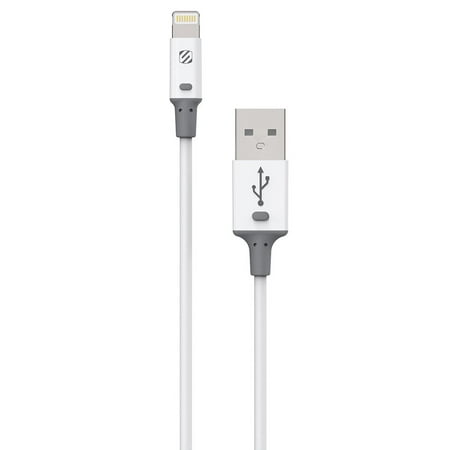 Scosche strikeLINE - Lightning cable - Lightning male to USB male - 3 ft - white