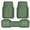 All Olive Green, variant on CAR GRAND Heavy Duty Rubber Car Floor Mats Car Floor Liner Full Set Deep Dish Car Mats Water Proof Anti Slip All Weather Truck Mats Universal Fit Trim-to-fit Trimmable All Black