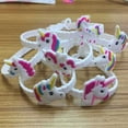 thumbnail image 2 of Charm Bracelet Rubber Wristbands Bracelets Multi-color Girls Cartoon Child 25 Pcs, 2 of 5