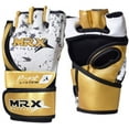 thumbnail image 2 of MRX MMA Grappling Gloves for Women Bag Training Boxing Sparring Golden XL, 2 of 5