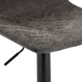 thumbnail image 4 of LeisureMod Tabouret de Bar Moderne Réglable Tilbury avec Repose-Pieds & Pivotant à 360 Degrés Ensemble de 2, 4 of 4