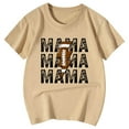 thumbnail image 4 of Chemises pour Filles Imprimé Manches Courtes Chemises pour Filles Vêtements d'Été pour Filles Col Rond Chemises Mignonnes pour Filles 6-7 Ans Mode Filles, 4 of 4