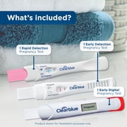 Clearblue Triple Assurance Pregnancy Test Kit, 3 Tests