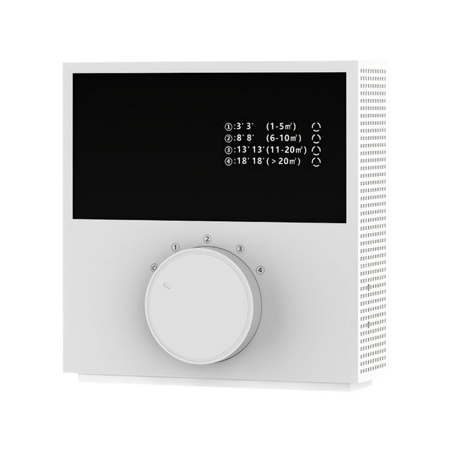 Air Purifier With Negative Ion Generator For Home Bathroom Pet Odor Elimination And Formaldehyde Reduction