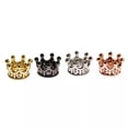 thumbnail image 7 of RSAMD Zircon Gemstones Micro Pave Queen Crown Big Hole Bracelet Connector Charm Beads-Mix Color-5PCS, 7 of 7