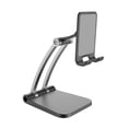 thumbnail image 4 of Phone Totador de tabletas Soporte de tableta resistente Portable Ergenonómico Soporte de teléfono para el escritorio Soporte de teléfono para teléfono Negro, 4 of 10