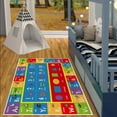 thumbnail image 3 of ABC Educational Area Rugs for Kids Playroom Alphabet Numbers Classroom Rugs Learning Anti-slip Carpet for Children Bedroom, 3 of 5