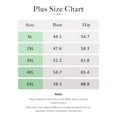 thumbnail image 4 of Gleelist Plus Size Tank Tops for Women Bow Detail V Neck Loose Sleeveless Swing Tank Summer Womens Tops Plus Size XL-5XL, 4 of 9