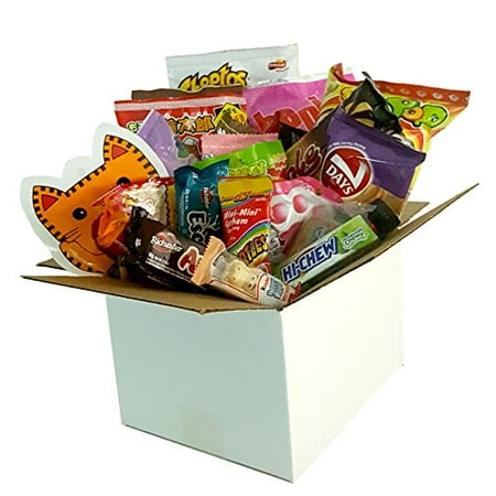 Snack Box from around the world - Care Package (50 Count)