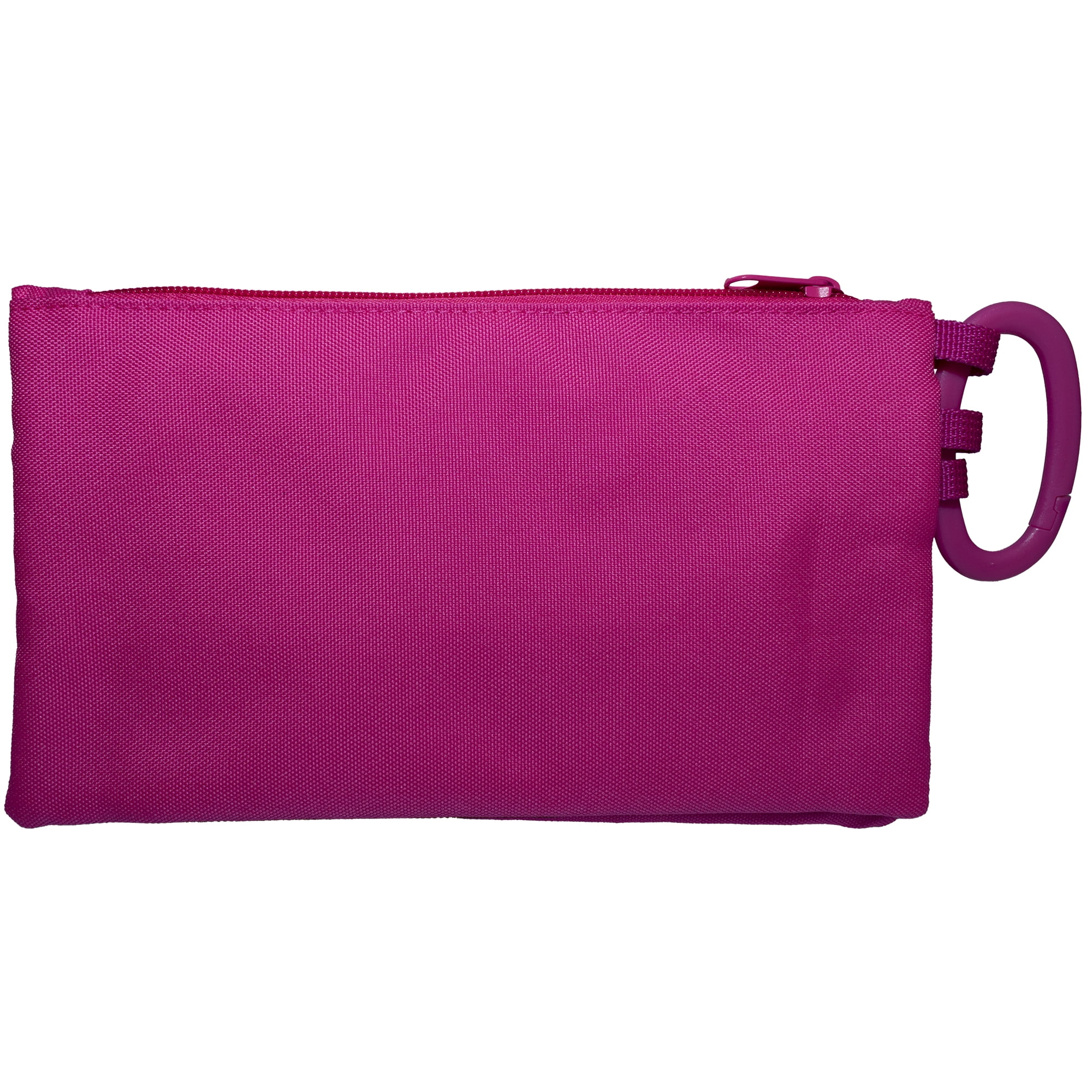 Pen+Gear 3 Pouch Pencil Case, Pink, For School, Office and Accessory