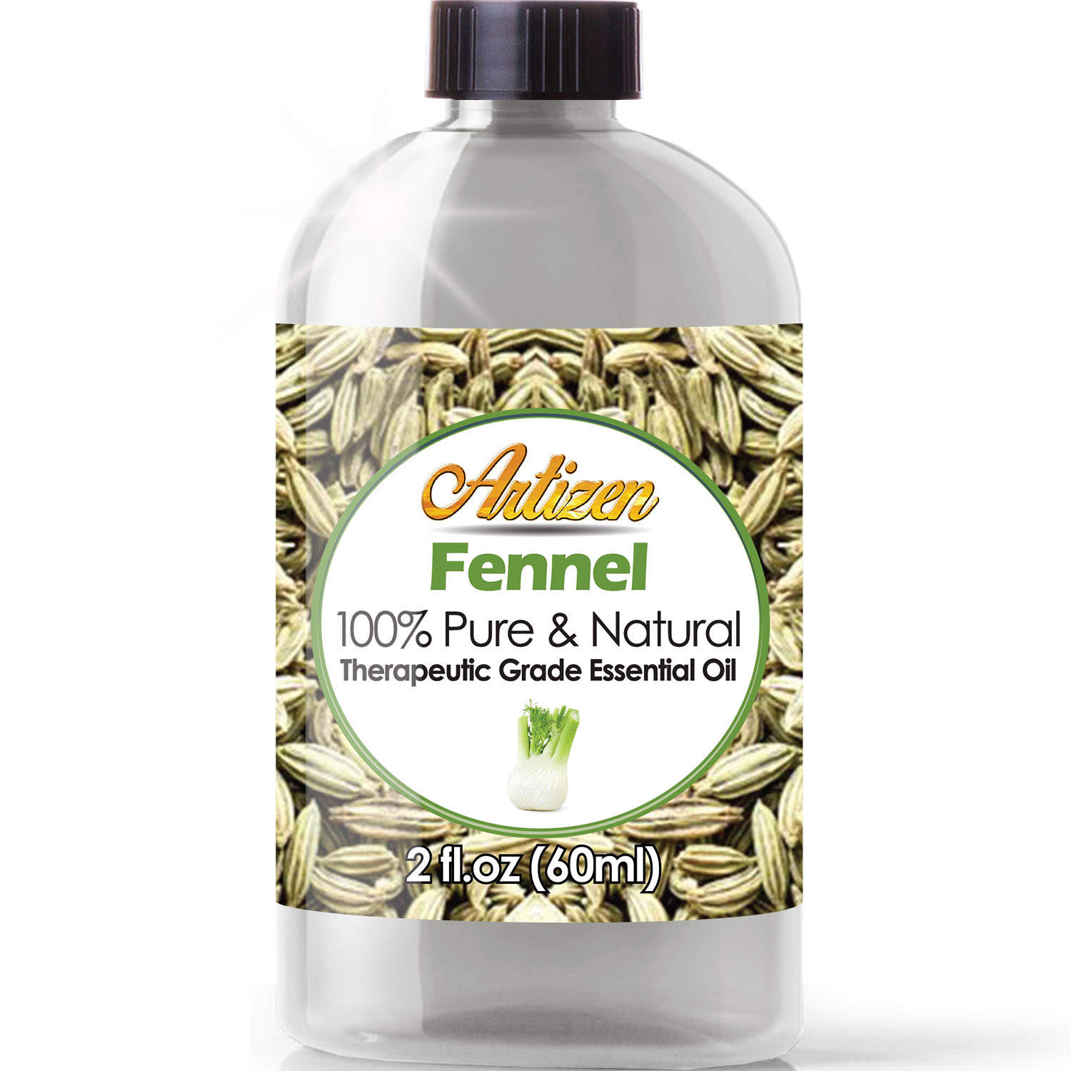 2oz Artizen Fennel Essential Oil (100 Pure & Natural UNDILUTED