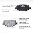 thumbnail image 4 of Front & Rear Ceramic Brake Pads For 2011-2014 Ford Edge; 2011-2015 Lincoln MKX, 4 of 4