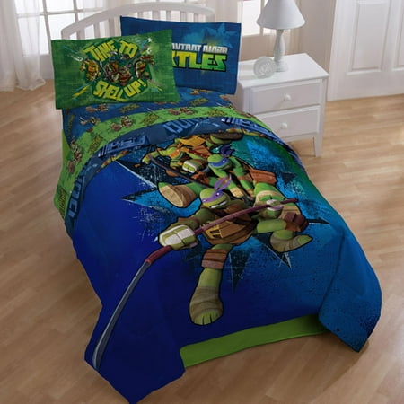 Nickelodeon Teenage Mutant Ninja Turtles Twin or Full Comforter, 1 Each