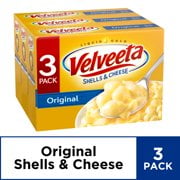 (2 pack) Velveeta Original Shells & Cheese, 3 ct - 36 oz