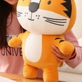 thumbnail image 6 of Kitem Plush Doll Adorable Decorative Fluffy Tiger Stuffed Animal Toy Christmas Gift, 6 of 13