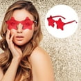 thumbnail image 4 of Yjdsgif Star Shape Sunglasses Star Shape Personality Sun Glasses Star Rimless Glasses for Women Men Party Best Choice, 4 of 5