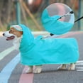 thumbnail image 4 of Ropa de lluvia Impermeable para Perros Colco poncho Azul XXXL, 4 of 8