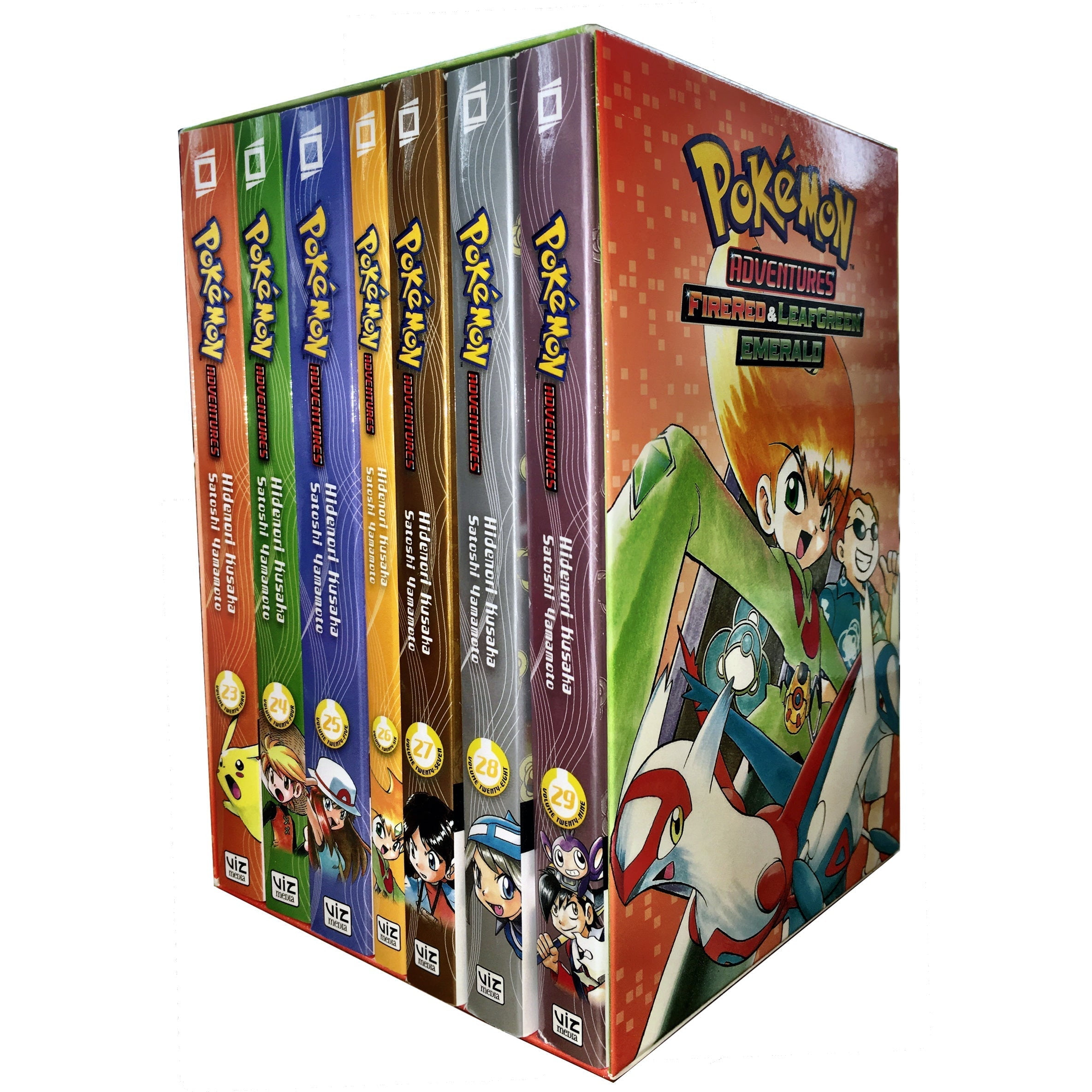 Hidenori Kusaka Pok√©mon Adventures Vols. 23-29 Manga Box Set