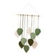 thumbnail image 4 of Tapiz de pared de macramé, decoración de algodón, arte de pared, tapiz bohemio, macramé Verde, 4 of 9