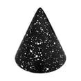 thumbnail image 2 of TOV Furniture Gabby Speckled Black Cone Card Holder - Set of 4, 2 of 4