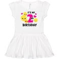 thumbnail image 3 of Inktastic Its My 2nd Birthday with Emojis Girls Baby Dress, 3 of 5