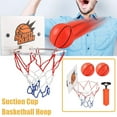 thumbnail image 2 of Mini Basketball Hoop with Suction Cups for Office and Home, Inflatable Balls Included, 2 of 8