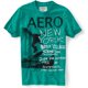 thumbnail image 1 of Aeropostale - Camiseta gráfica para hombre con adornos Aero New York, verde, extragrande Aeropostale Camiseta gráfica, 1 of 1