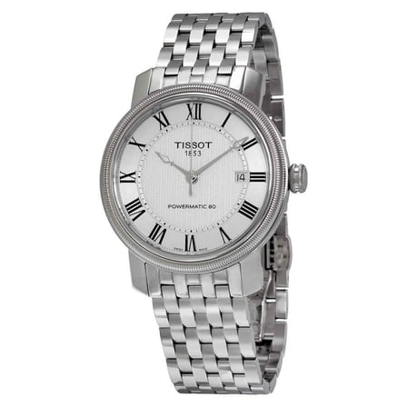 Tissot Men's T-Classic T097.407.11.033.00 Silver Stainless-Steel Swiss Automatic Watch