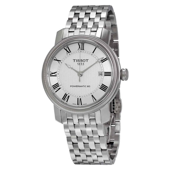 Tissot Men's T-Classic T097.407.11.033.00 Silver Stainless-Steel Swiss Automatic Watch