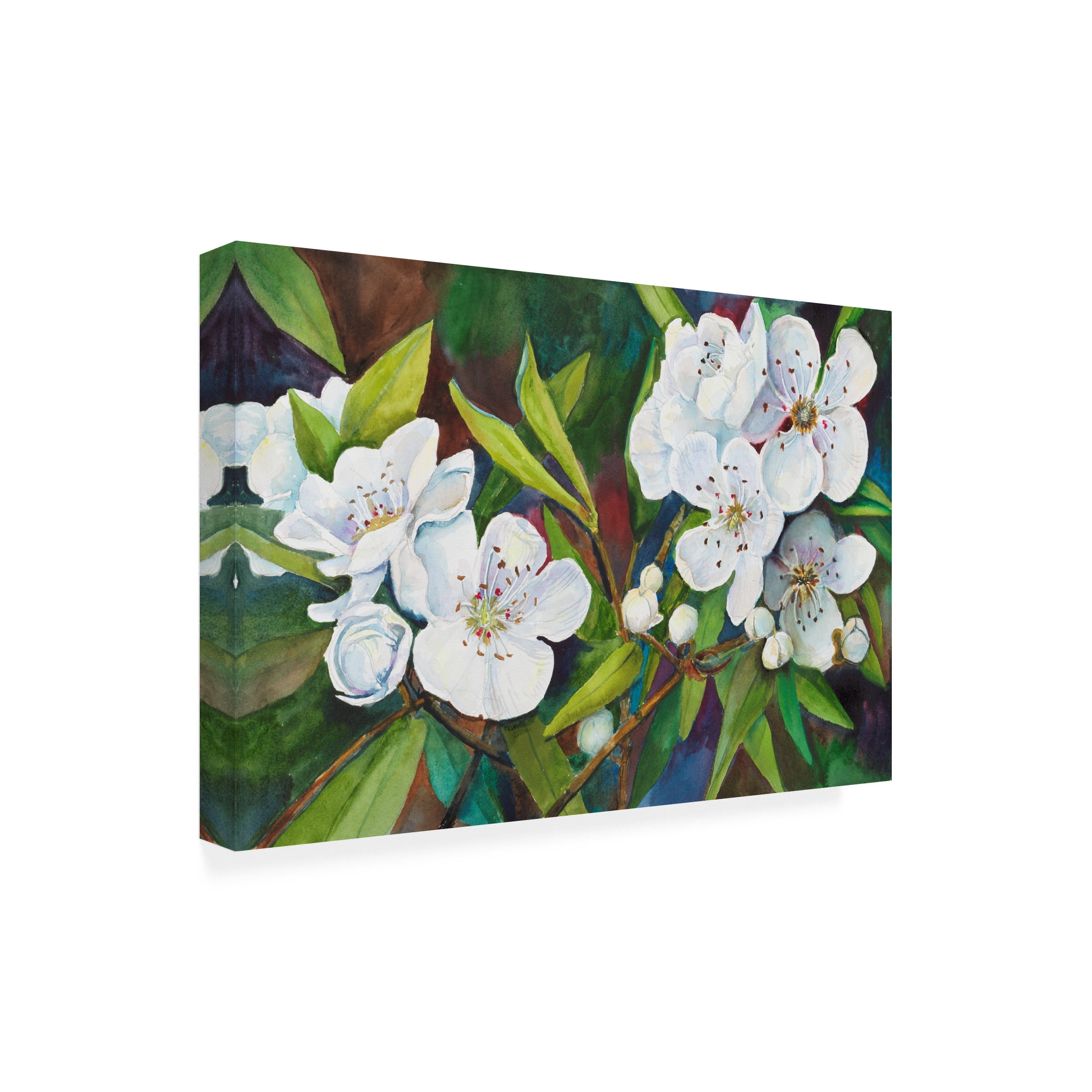 Joanne Porter 'Lavender and Lace' Canvas Art