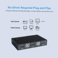 thumbnail image 6 of Nishore Shared switcher,4k 2 In 1 Out Kvm Usb Shared Display 2 In 1 Usb Shared Kvm Er Kvm Switcher In 1 Out Eryue Mi Kvm Switch Eryue Mi Montloxs Dsfen 4k 60hz Kvm Huiop, 6 of 6