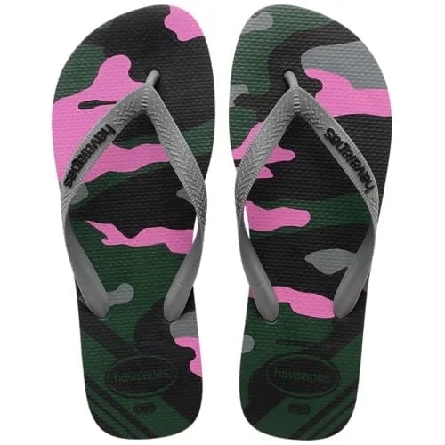 Havaianas Women's Camo Flip Flops Sz 6/7 – Comfy Casual Beach Sandals