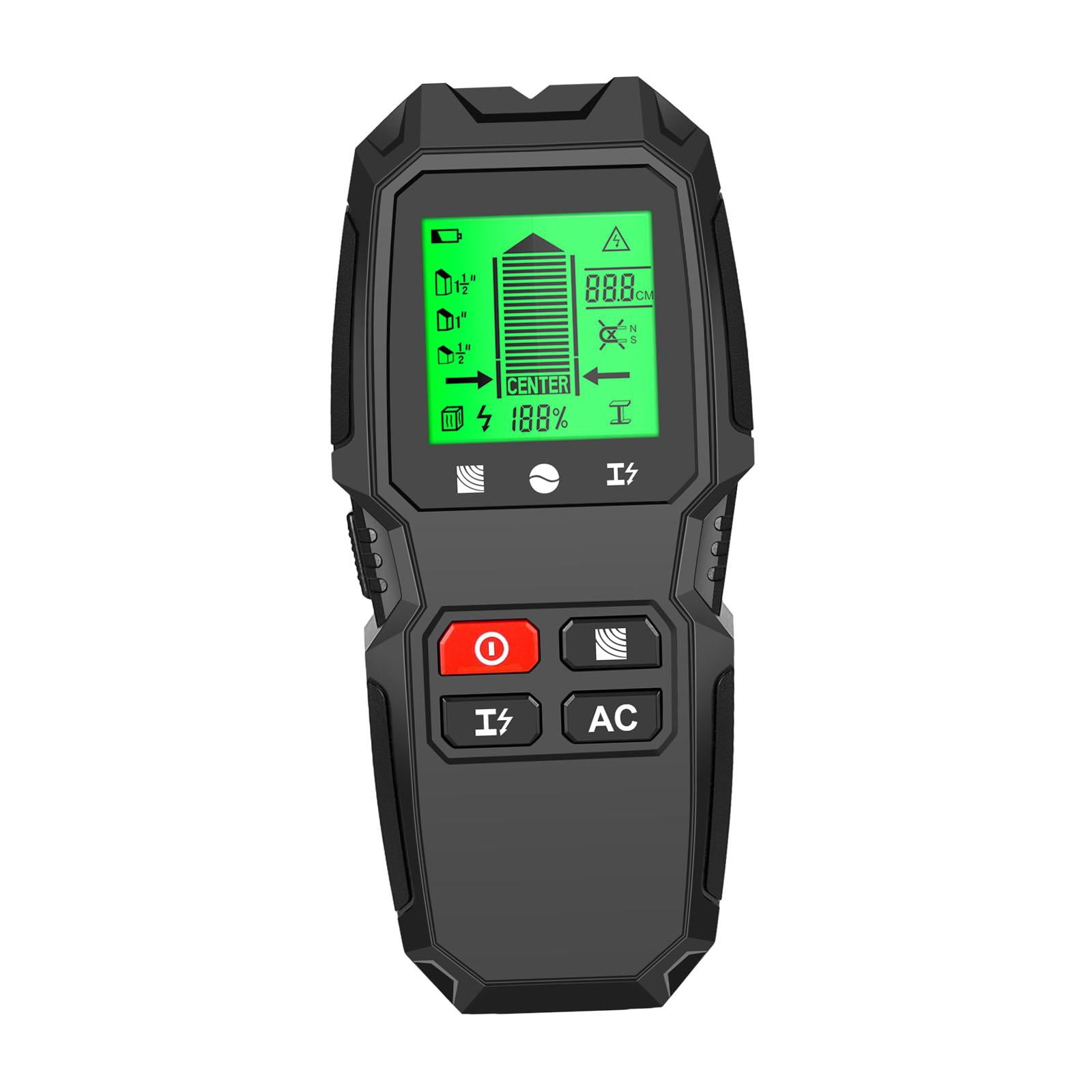 Fzaqwen Stud Find Tool Wall Detector Cable Find Handheld for Wire Joist Wood Studs Metal Black