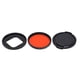 thumbnail image 1 of Red Lens Filter, Wear Resistant Red Dive Filter Waterproof Anti Fouling 52mm  For HERO 9 Action Camera ANGGREK Red Camera Lens Filter, 1 of 8