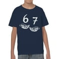 thumbnail image 2 of Hands Offering Numbers 6 and 7 Youth's T-shirt, 2 of 3