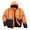 Orange/black, variant on Portwest US363 Hi-Vis Two-Tone Bomber Jacket-Orange/Black-S
